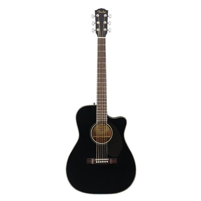 Guitarra Electroacústica Fender CC-60SCE Concert - Black