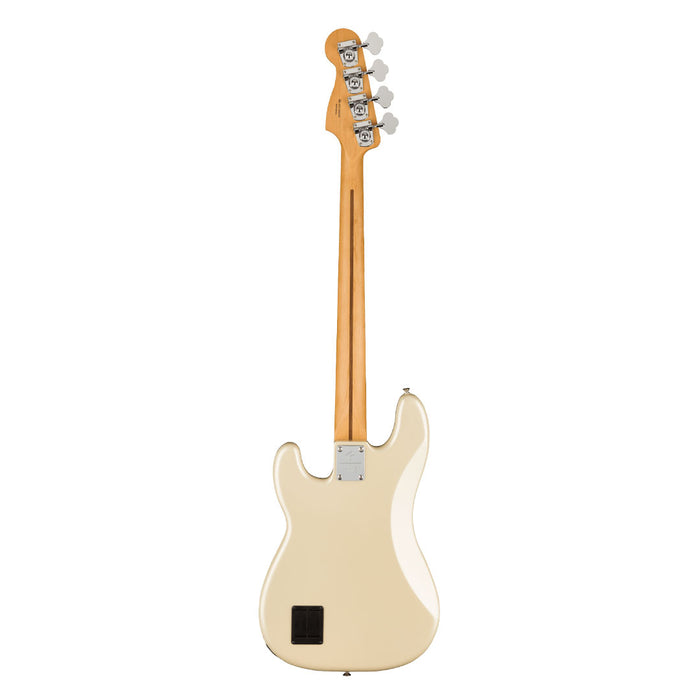 Bajo Eléctrico Fender Player Plus Precision Bass con mástil de Pau Ferro - Olympic Pearl