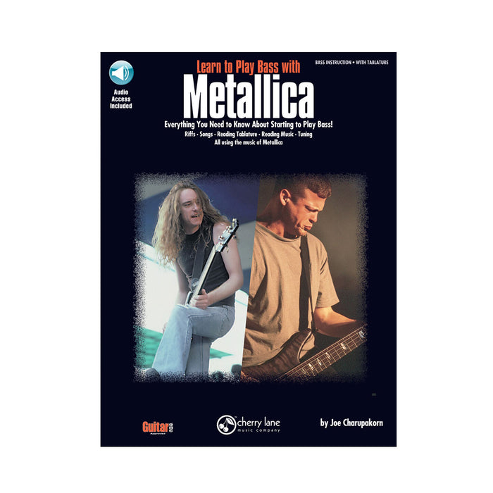 Libro Hal Leonard Guitar Method Series - Learn to play Bass with Metallica