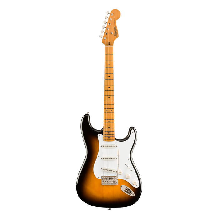 Guitarra Eléctrica Squier Classic Vibe 50S Stratocaster con mástil de Maple -2 Tone Sunburst
