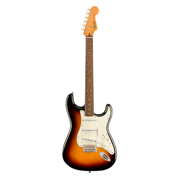 Guitarra Eléctrica Squier Classic Vibe 60S Stratocaster con mástil de Laurel -3 Tone Sunburst
