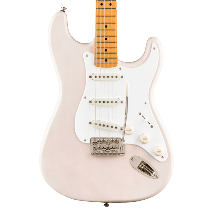 Guitarra Eléctrica Squier Classic Vibe 50's Stratocaster con mástil de arce - White Blonde