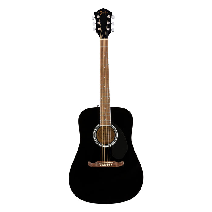 Guitarra Acústica Fender FA-125 Dreadnought Black - Con Funda