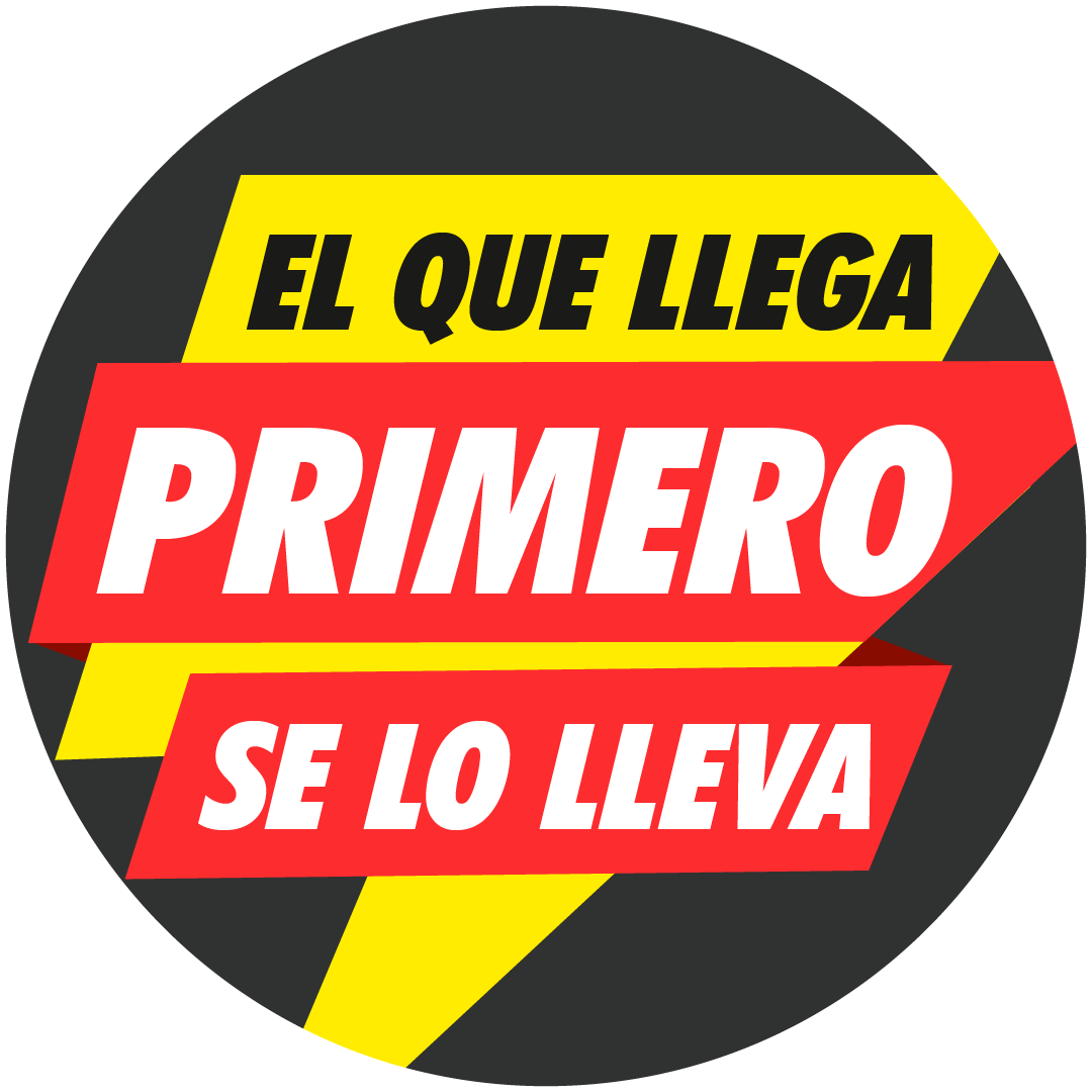 El que llega primero se lo lleva