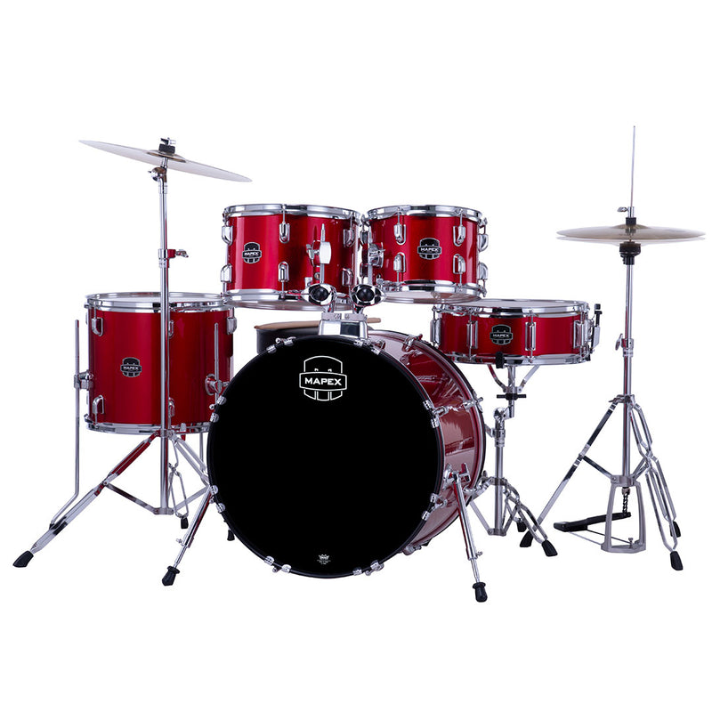 Batería Acústica Mapex Comet Shell Pack de 5 Piezas CM5044FTIR-SC - Infra Red (INCLUYE HARDWARE)