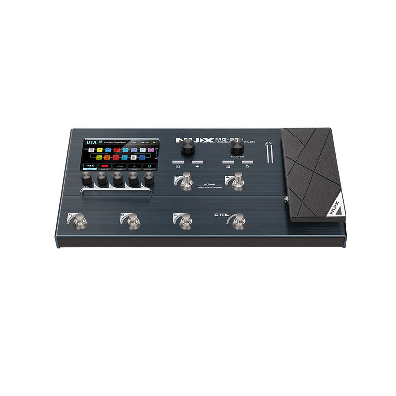 Pedalera Multiefecto y Modelador NUX MG-50Li - Blue