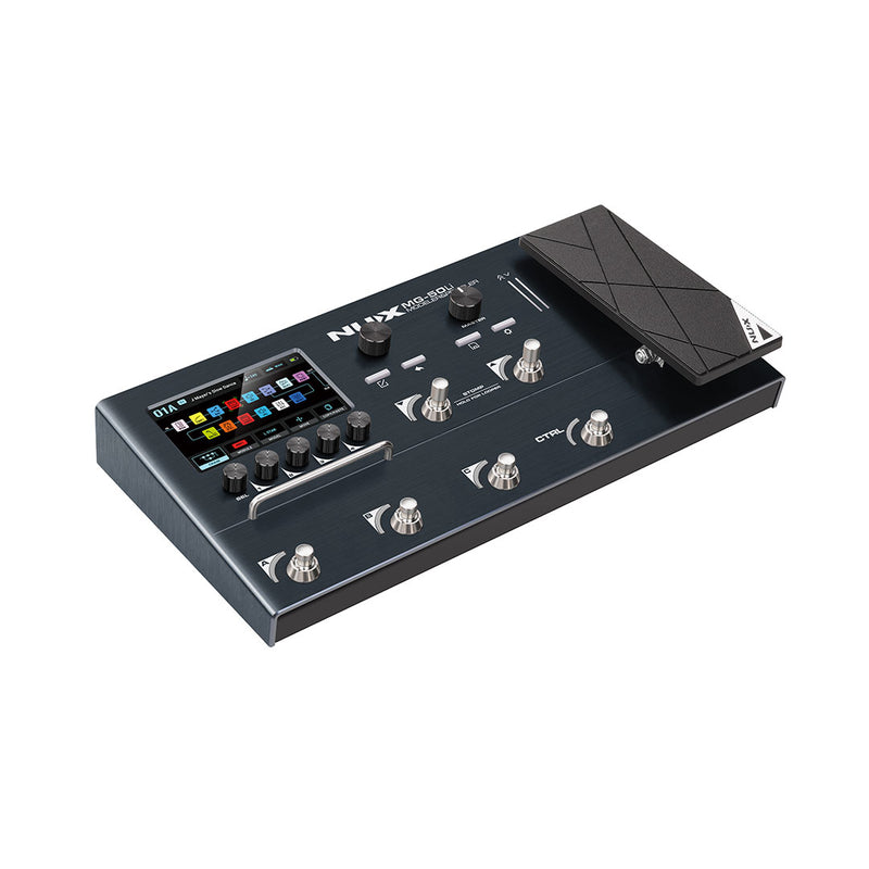 Pedalera Multiefecto y Modelador NUX MG-50Li - Blue