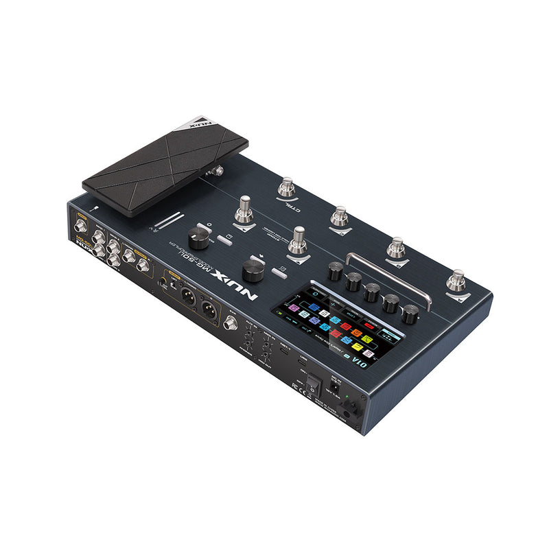 Pedalera Multiefecto y Modelador NUX MG-50Li - Blue