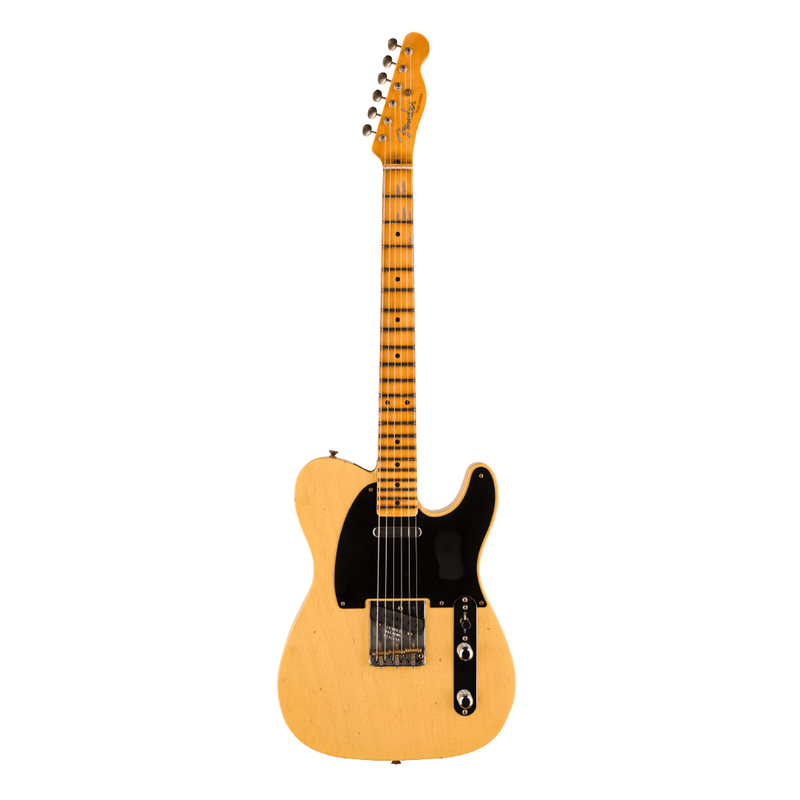 Guitarra Eléctrica Fender 1954 Telecaster® Journeyman Relic® con diapasón de Maple - Aged Nocaster Blonde