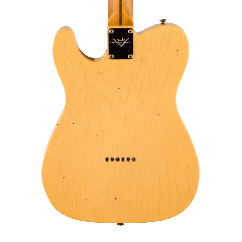 Guitarra Eléctrica Fender 1954 Telecaster® Journeyman Relic® con diapasón de Maple - Aged Nocaster Blonde