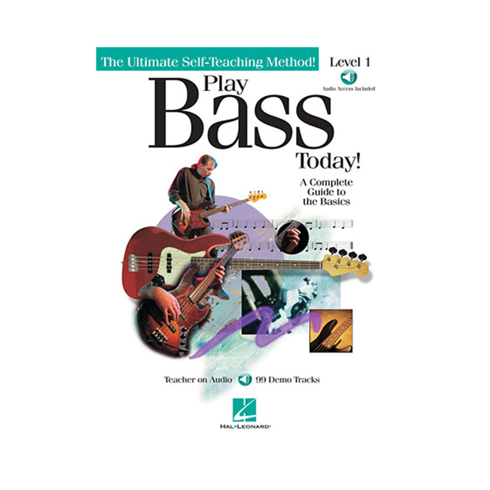 Libro Hal Leonard Play Bass Today para Bajo Nivel 1