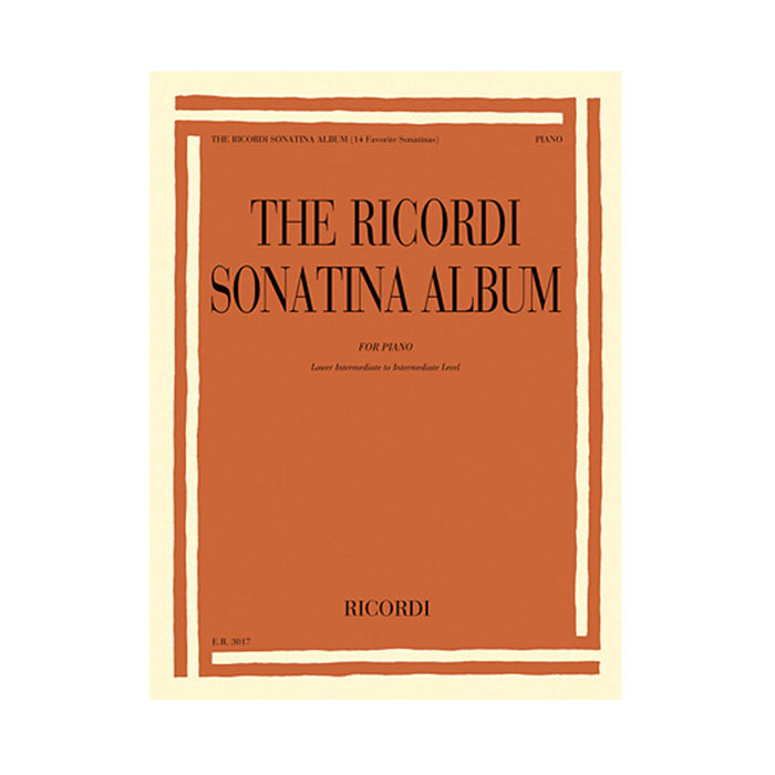 Libro Hal Leonard Piano Series The Ricordi Sonatina Album - Intermedio