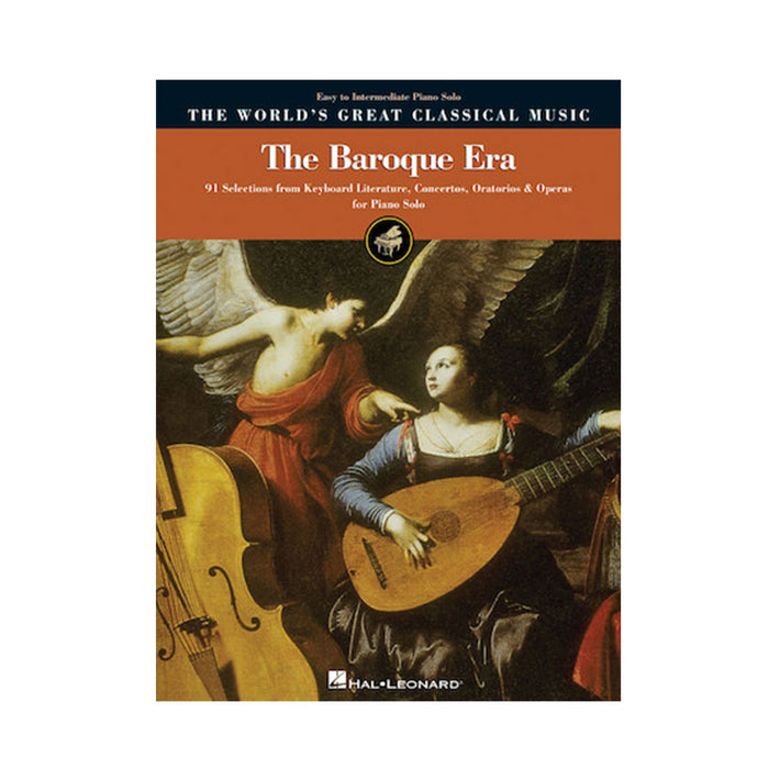 Libro Hal Leonard Wolrd Greates Classical Music Series - The Baroque Era Easy to Intermediate Piano