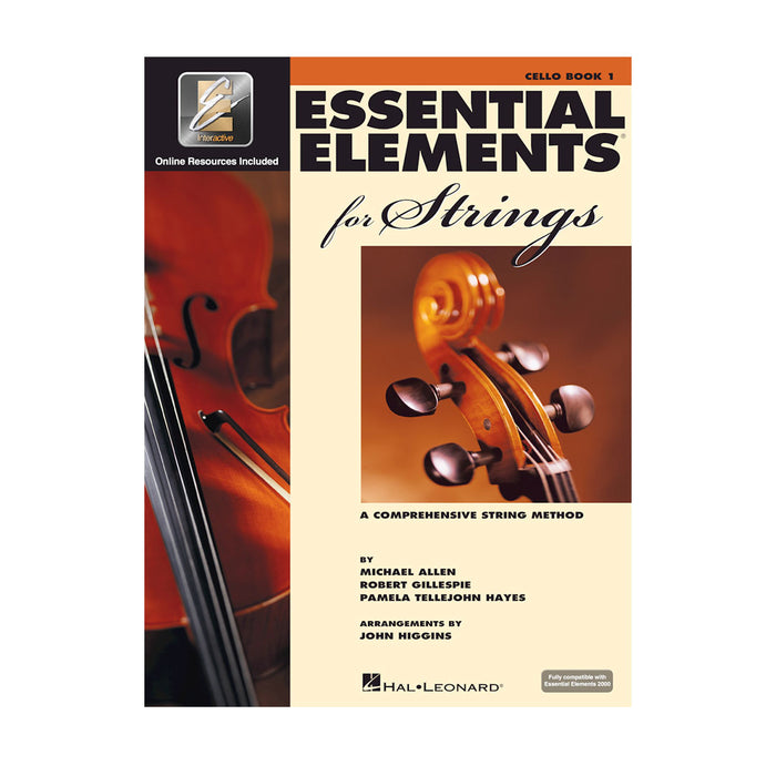 Libro Hal Leonard Essential Elements for Strings para Cello Libro 1 (EEi)