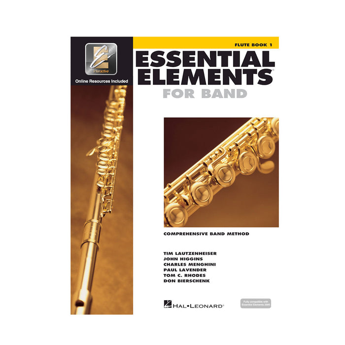 Libro Hal Leonard Essential Elements Series - Essential Elements for Band Flute Book 1 with Eei