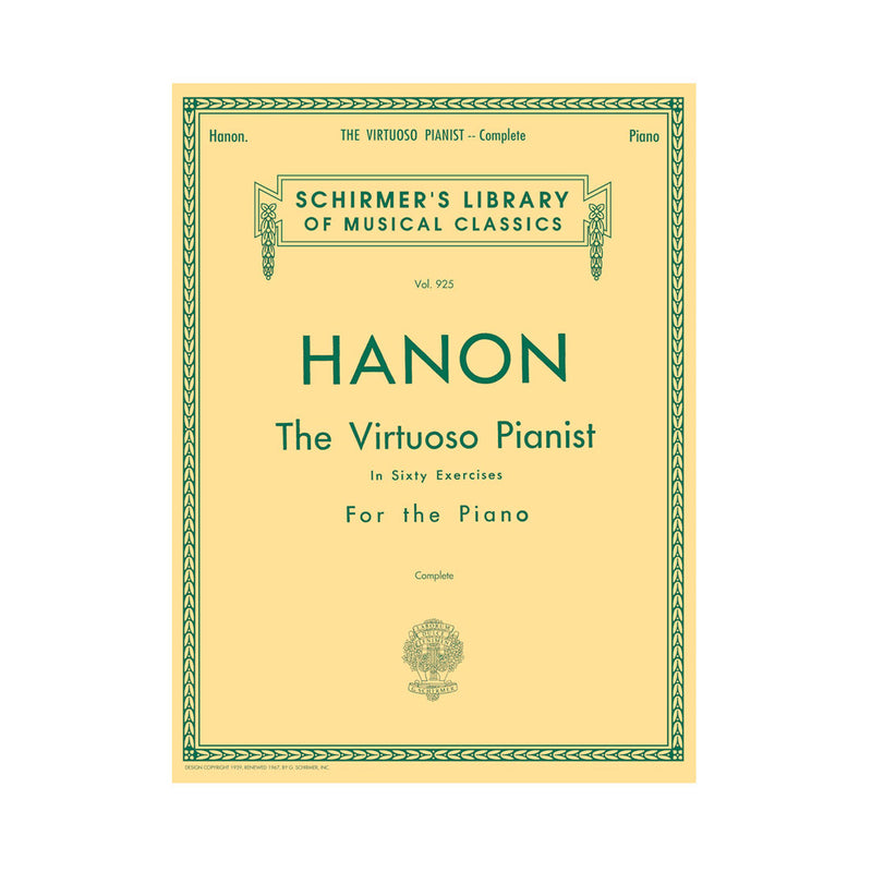 Libro Hal Leonard Piano Method Hanon Virtuoso Piano in 60 Exercises