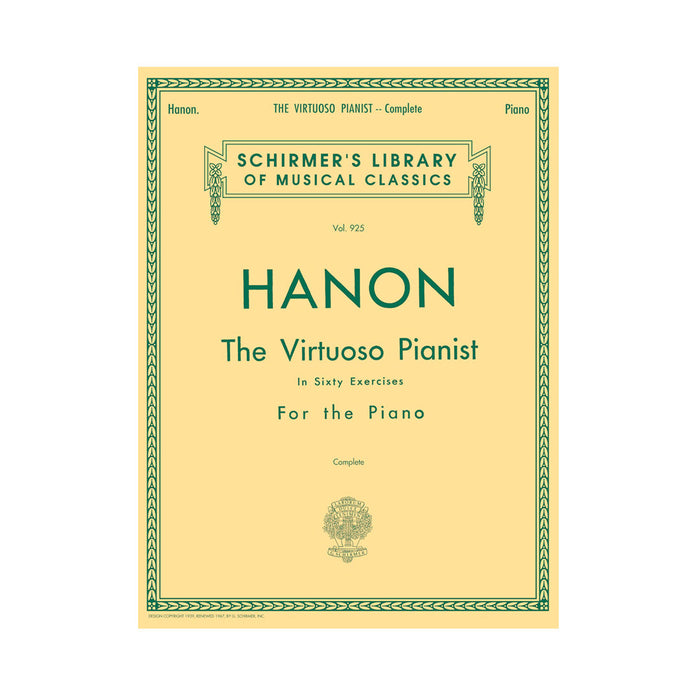 Libro Hal Leonard Piano Method Hanon Virtuoso Piano in 60 Exercises