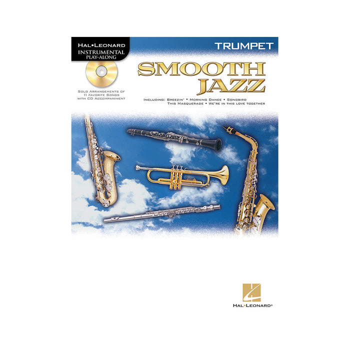 Libro Hal Leonard Instrumental Play Along Smooth Jazz para Trompeta