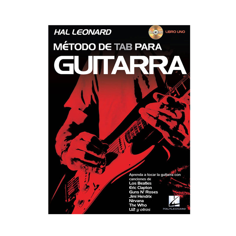 Libro Hal Leonard Guitar Tab Method Series - Metodo de Tab para Guitarra Edición Español