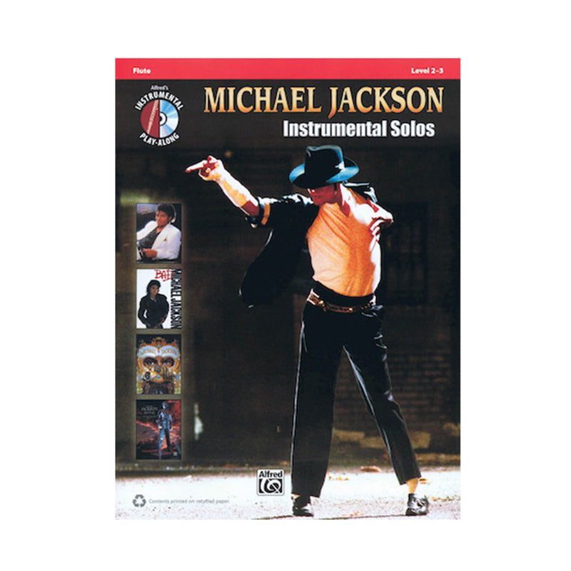 Libro Hal Leonard Instrumental Play Along Series - Michael Jackson Instrumental Solos Flute
