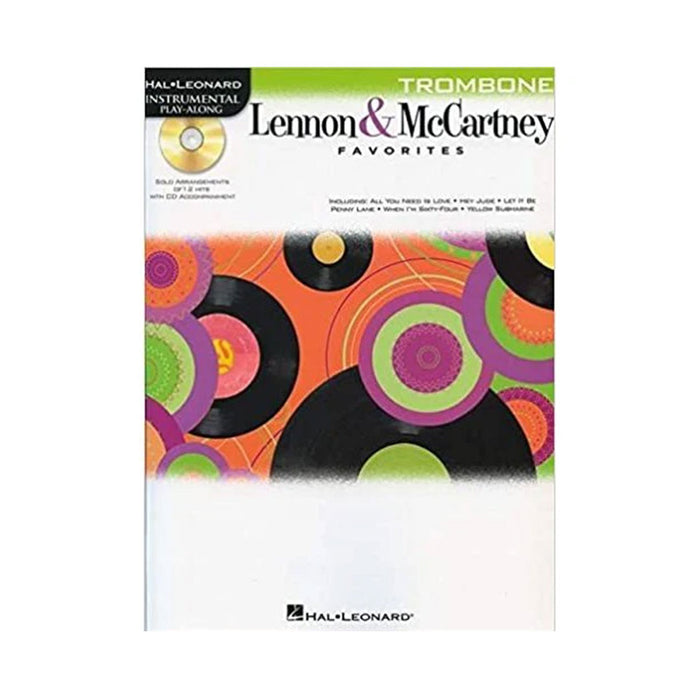 Libro Hal Leonard Lennon y McCartney Favorites para Trombón