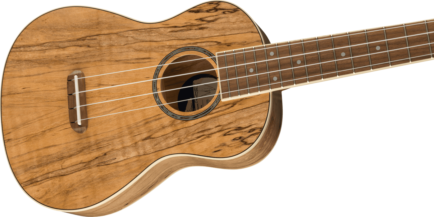 Ukelele Fender Zuma Exotic Concert con mástil de nogal - Spalted Maple