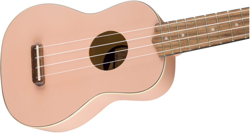 Ukulele Fender Venice Soprano Shell Pink