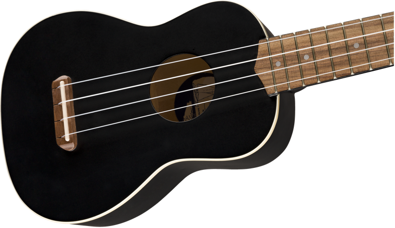 Ukulele Fender Venice Soprano Black