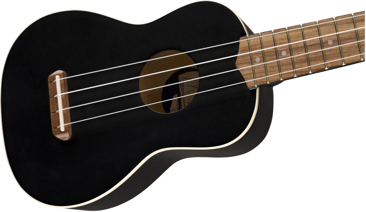 Ukulele Fender Venice Soprano Black