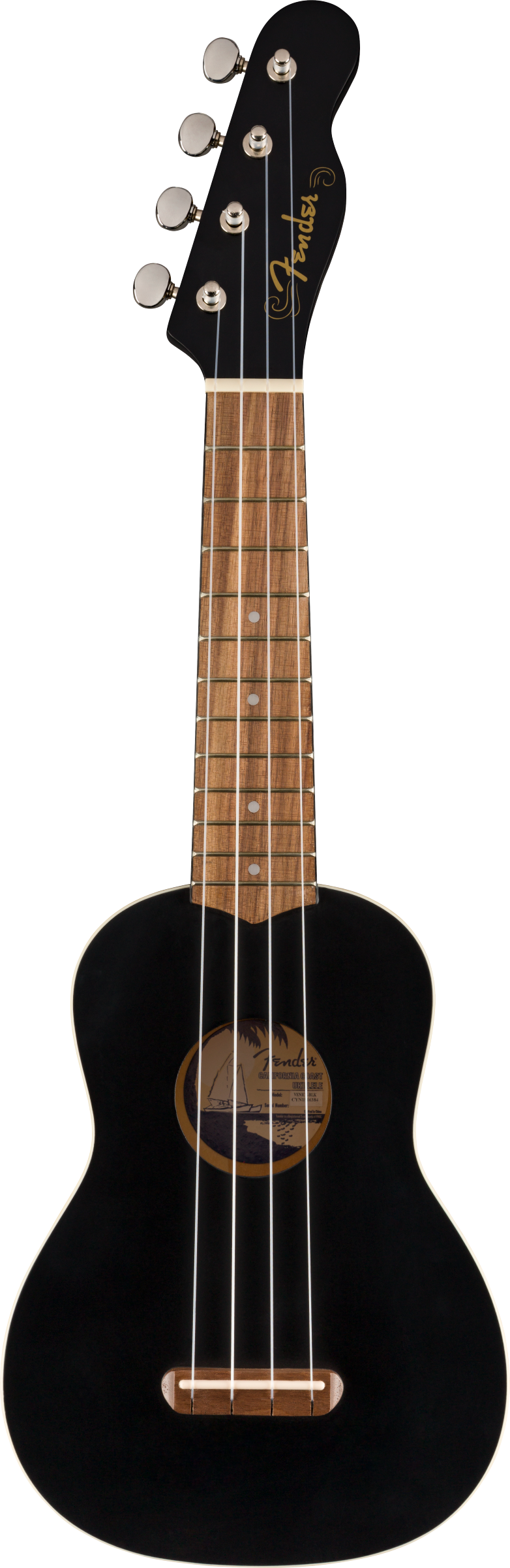 Ukulele Fender Venice Soprano Black
