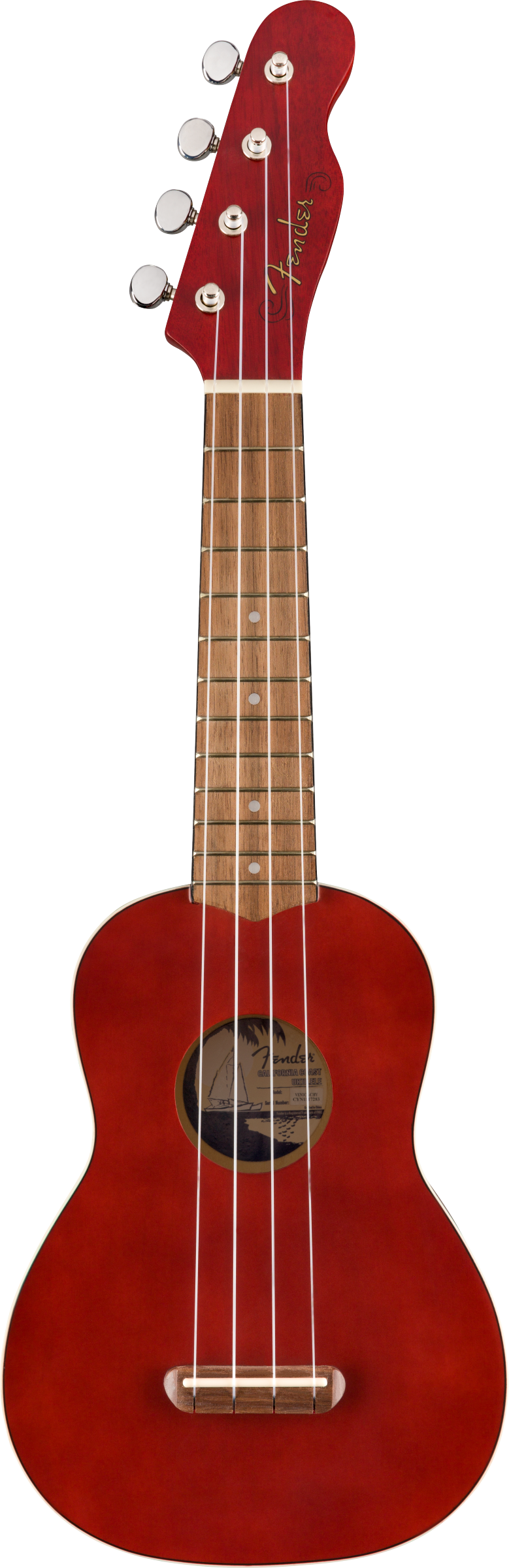 Ukulele Fender Venice Soprano Cherry