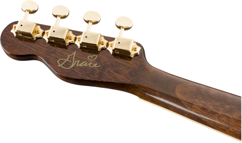 Ukelele Fender Grace VanderWaal Signature con mástil de nogal - Natural