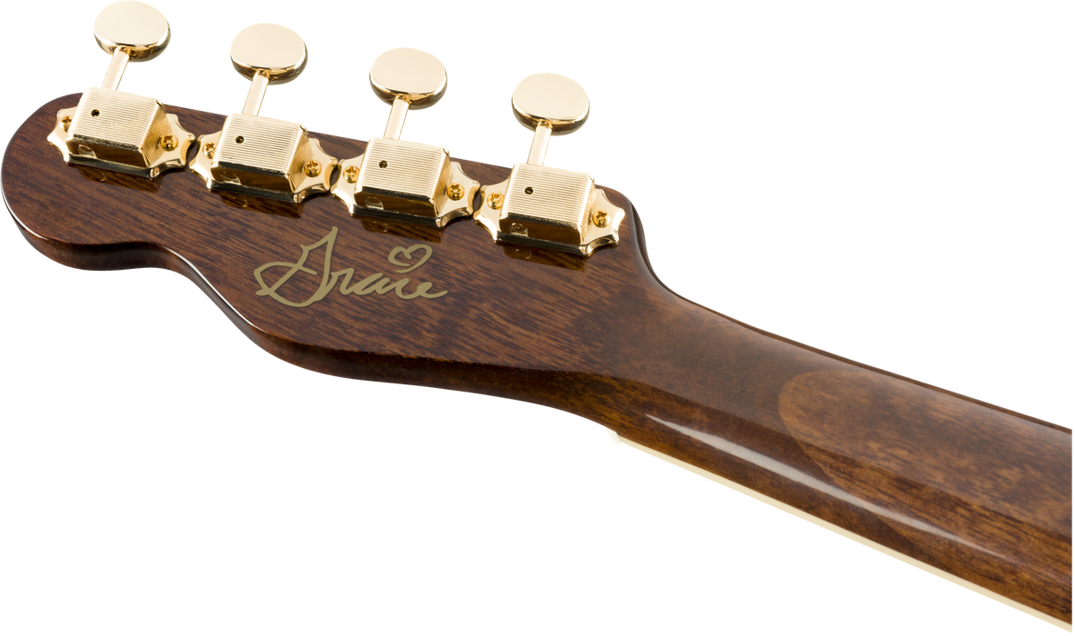 Ukelele Fender Grace VanderWaal Signature con mástil de nogal - Natural
