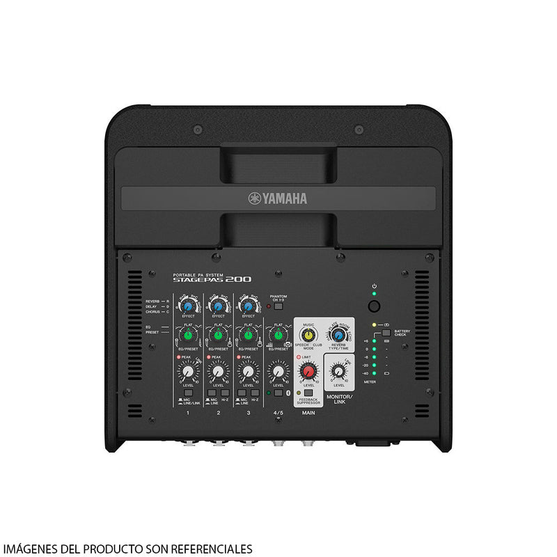 Sistema de Audio Portátil Yamaha STAGEPAS 200