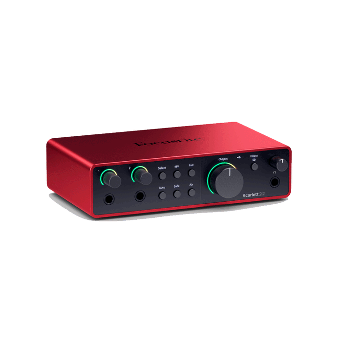 Interfaz de Audio Focusrite Scarlett 2i2 (4ta Gen)