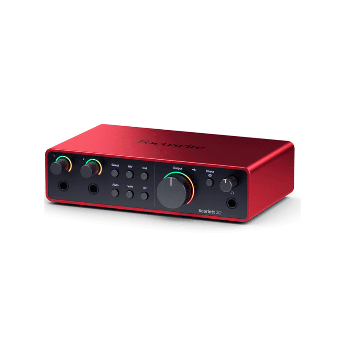Interfaz de Audio Focusrite Scarlett 2i2 (4ta Gen)