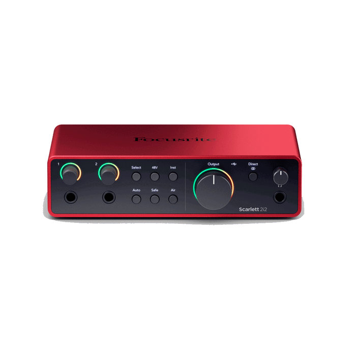 Interfaz de Audio Focusrite Scarlett 2i2 (4ta Gen)