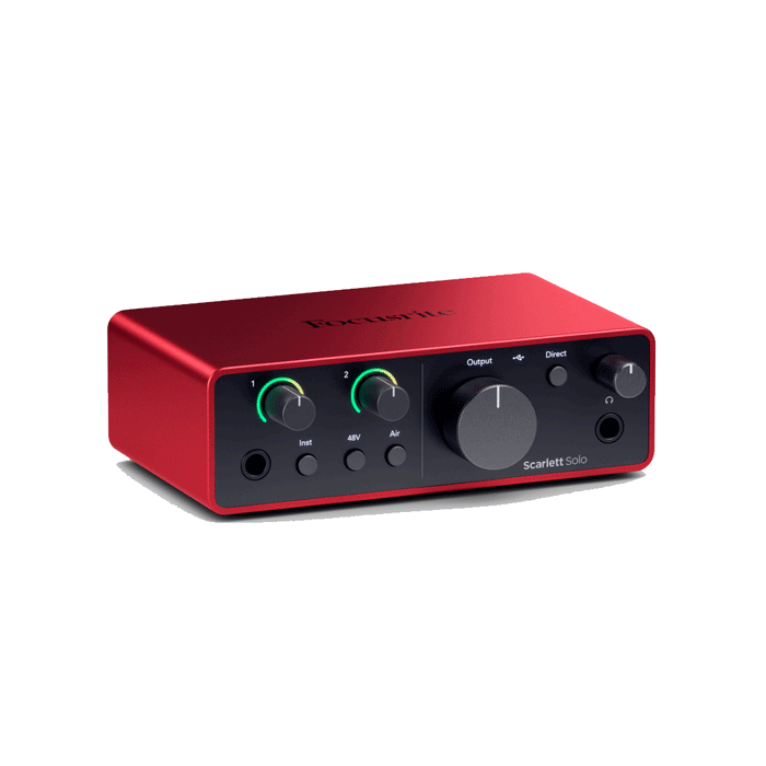 Interfa de Audio Focusrite Scarlett Solo (4ta Gen)