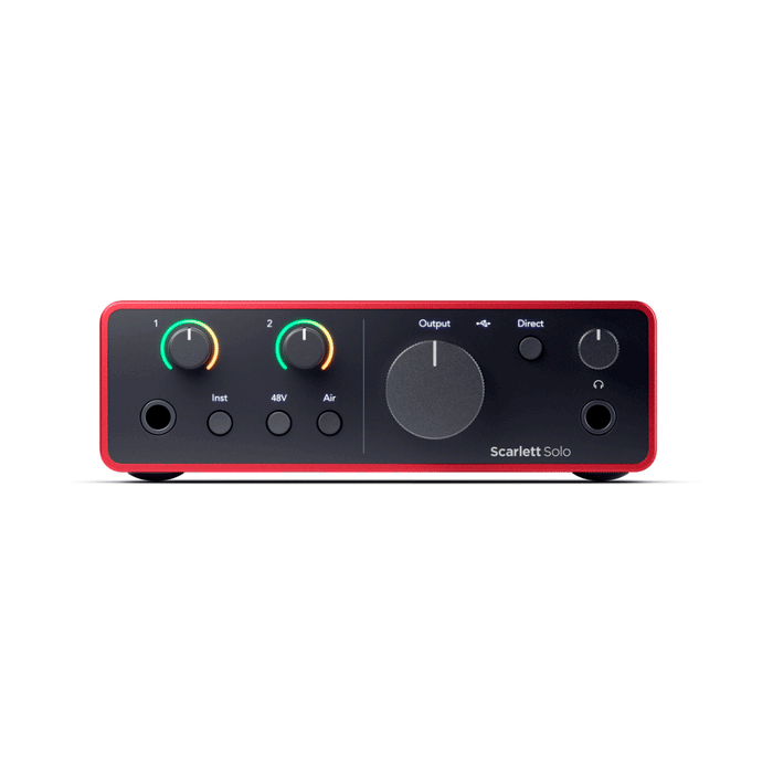 Interfa de Audio Focusrite Scarlett Solo (4ta Gen)