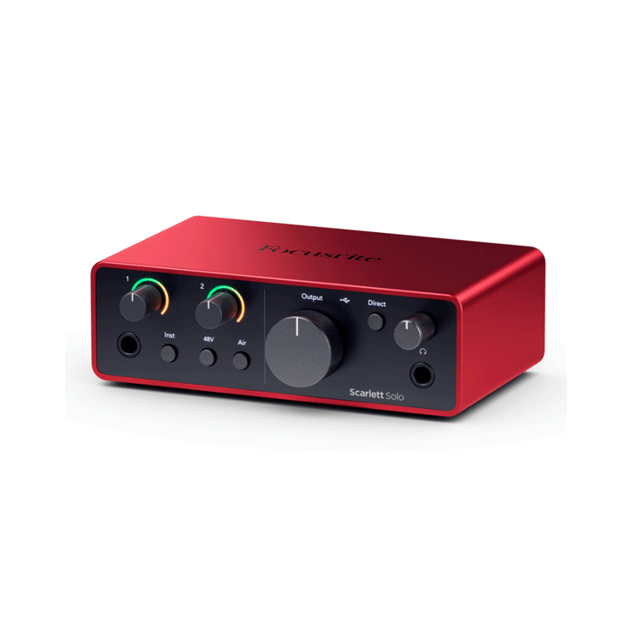 Interfa de Audio Focusrite Scarlett Solo (4ta Gen)