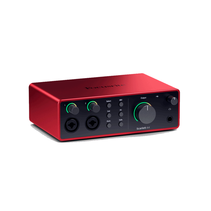 Interfaz de Audio Focusrite Scarlett 4i4 (4ta Gen)