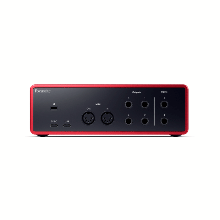 Interfaz de Audio Focusrite Scarlett 4i4 (4ta Gen)
