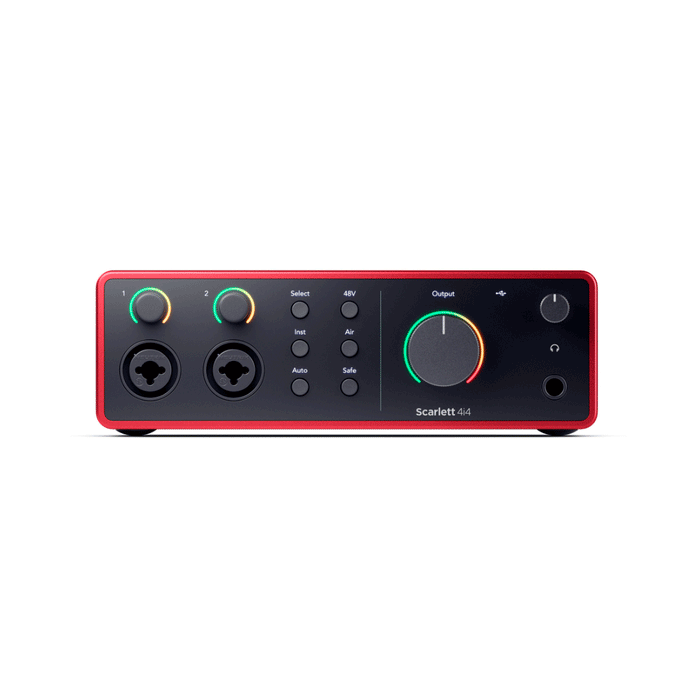Interfaz de Audio Focusrite Scarlett 4i4 (4ta Gen)