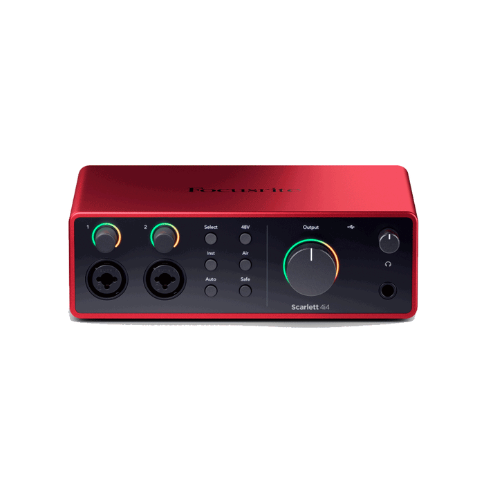 Interfaz de Audio Focusrite Scarlett 4i4 (4ta Gen)