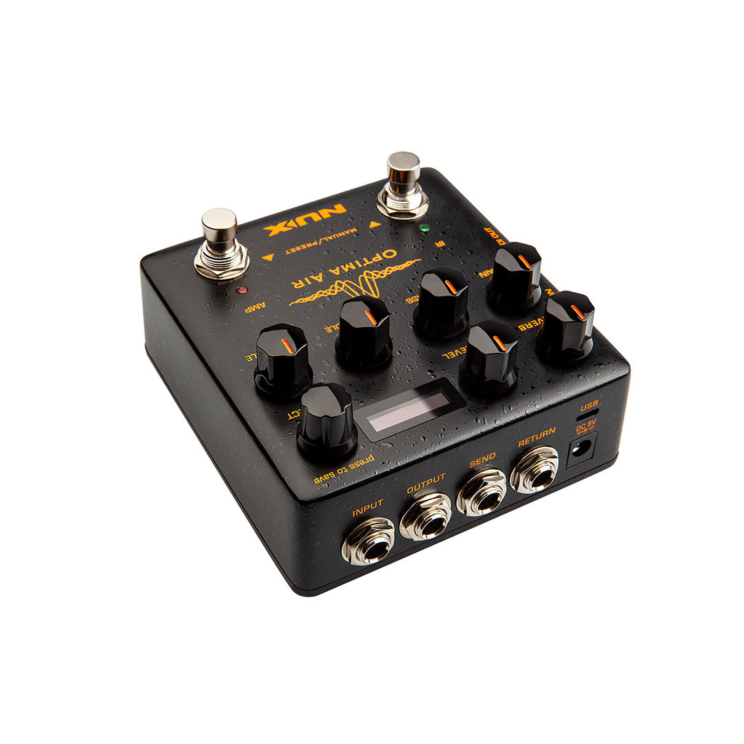 Pedal Simulador de Guitarra Acústica NUX Optima Air (NAI-5
