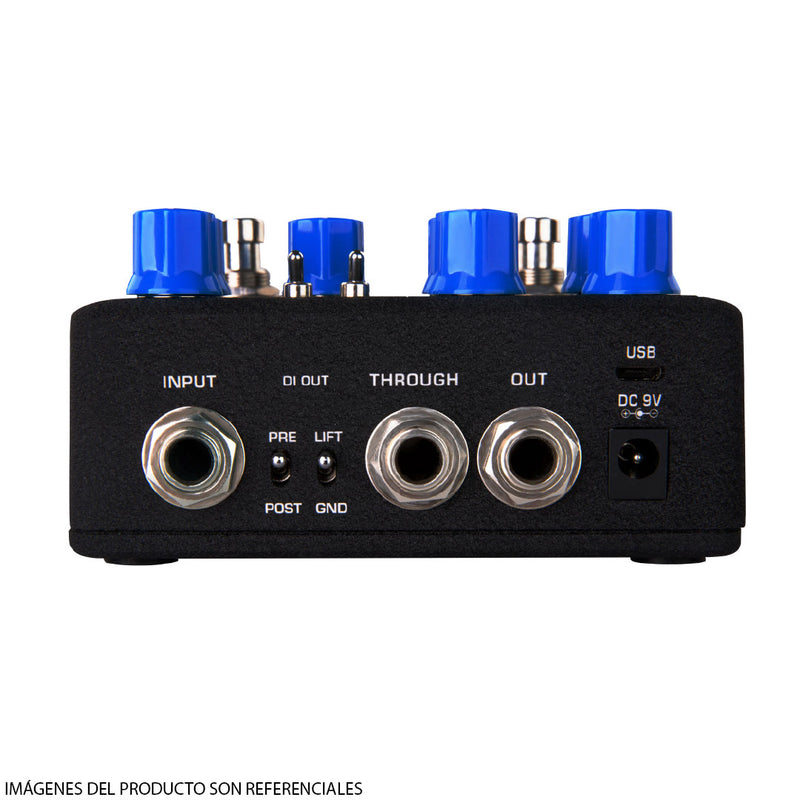 Pedal Preamplificador para Bajo NUX Melvin Lee Davis Signature Bass Preamp + DI (NBP-5)