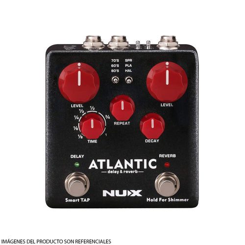 Pedal de Delay y Reverb NUX Atlantic (NDR-5)