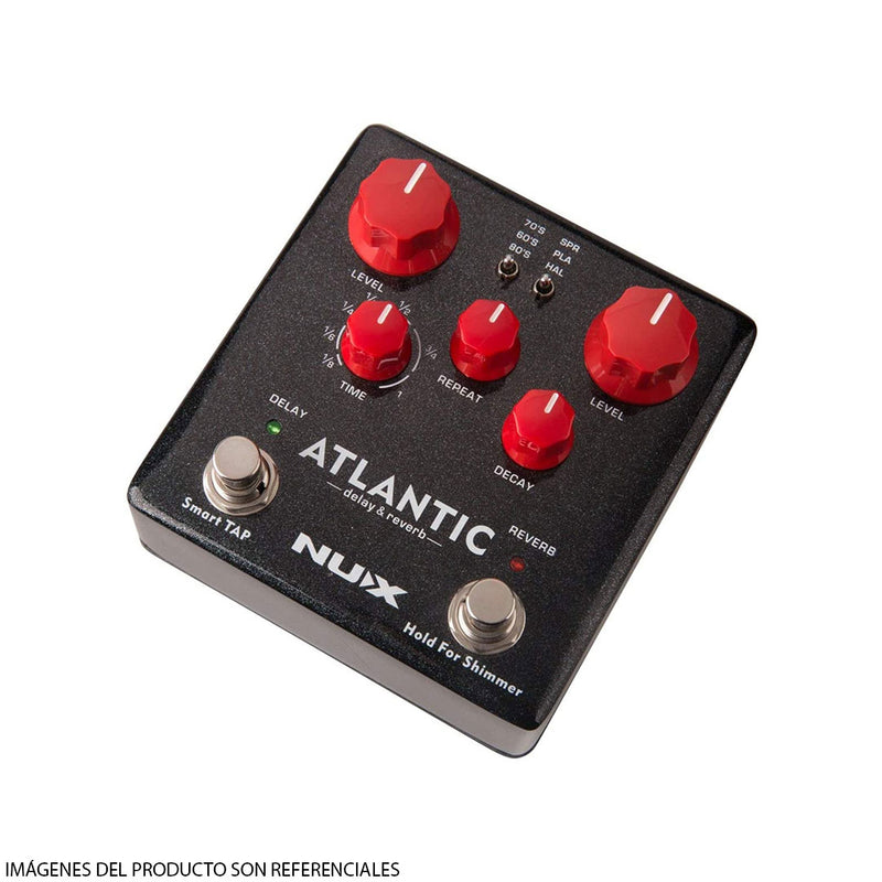 Pedal de Delay y Reverb NUX Atlantic (NDR-5)