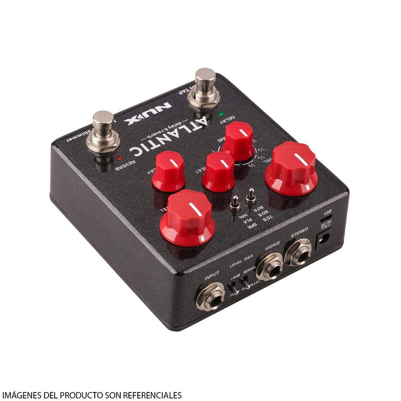 Pedal de Delay y Reverb NUX Atlantic (NDR-5)