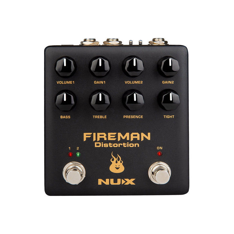 Pedal de Distorsión NUX Fireman Distortion (NDS-5)